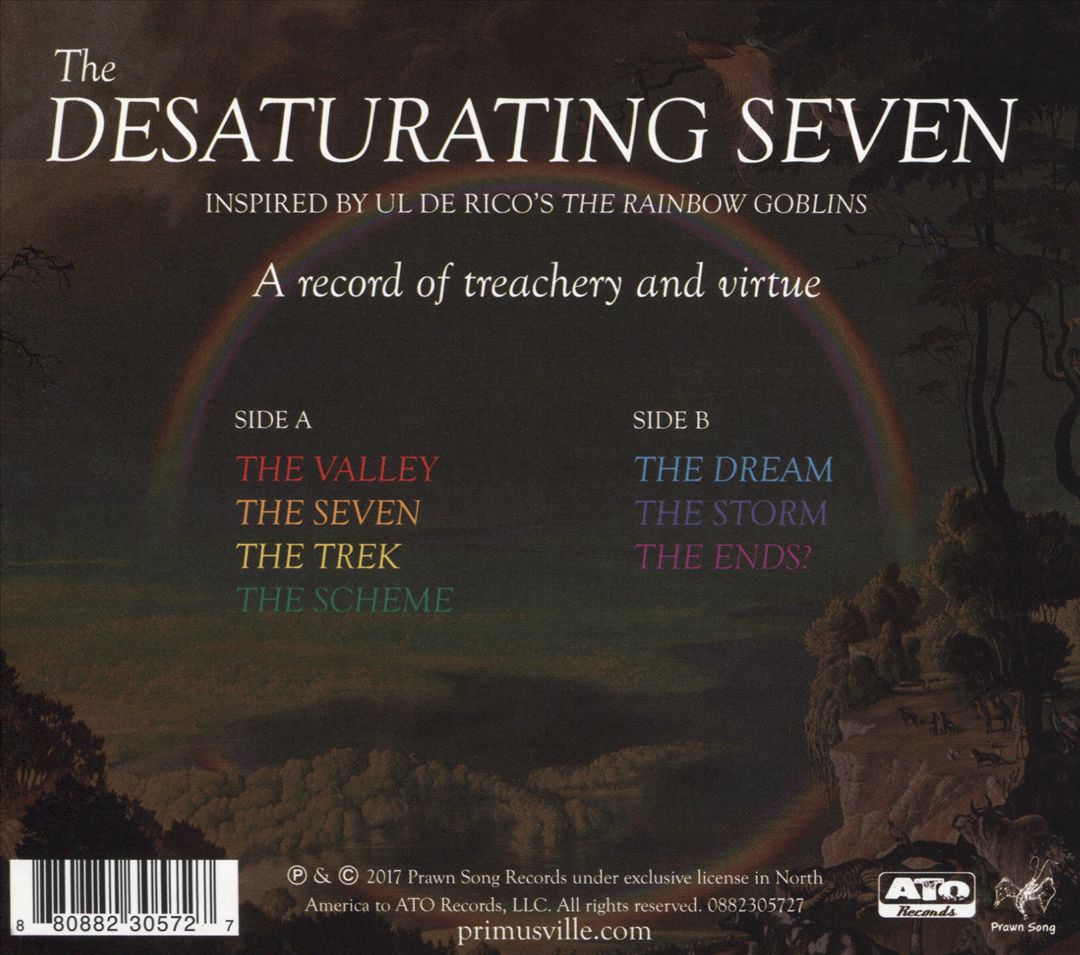 Desaturating Seven cover art