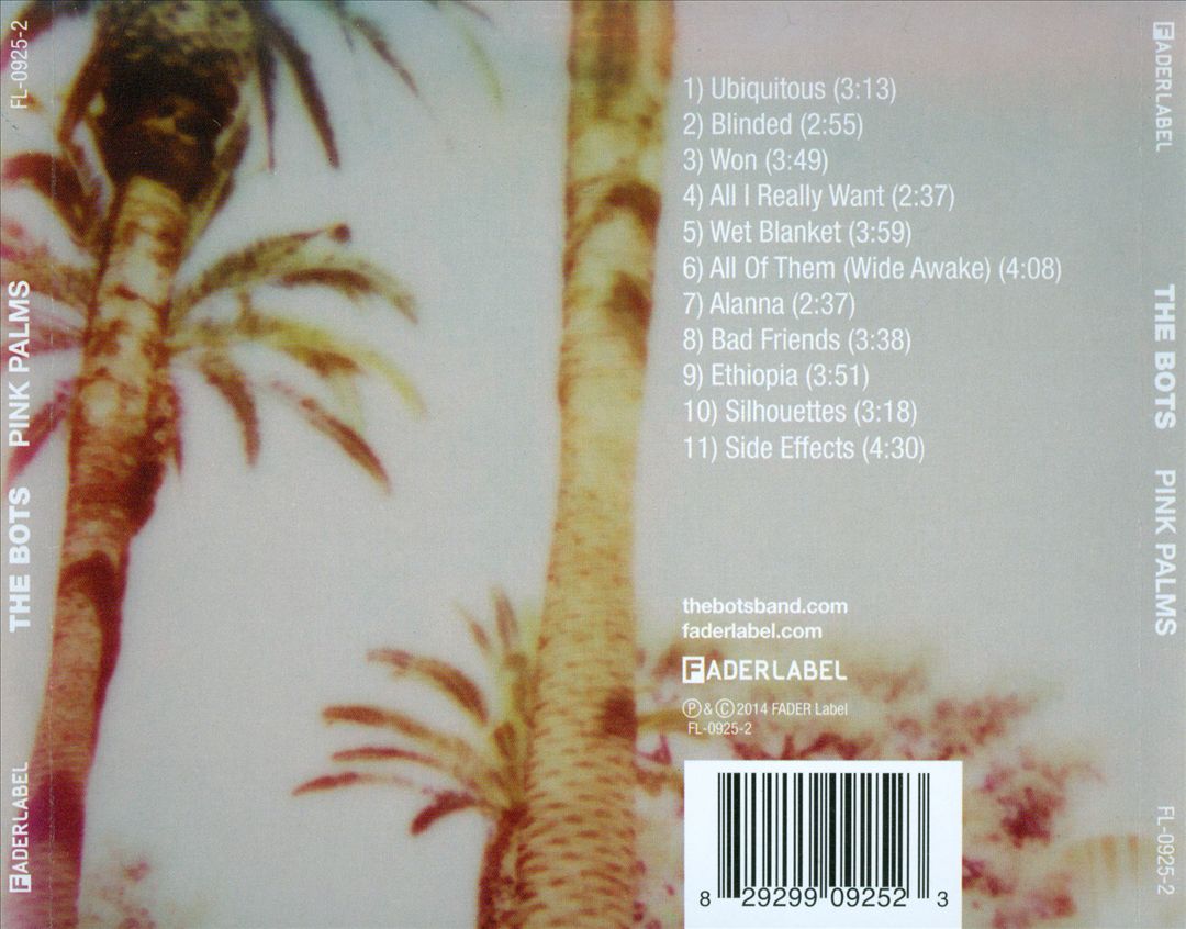 Pink Palms cover art