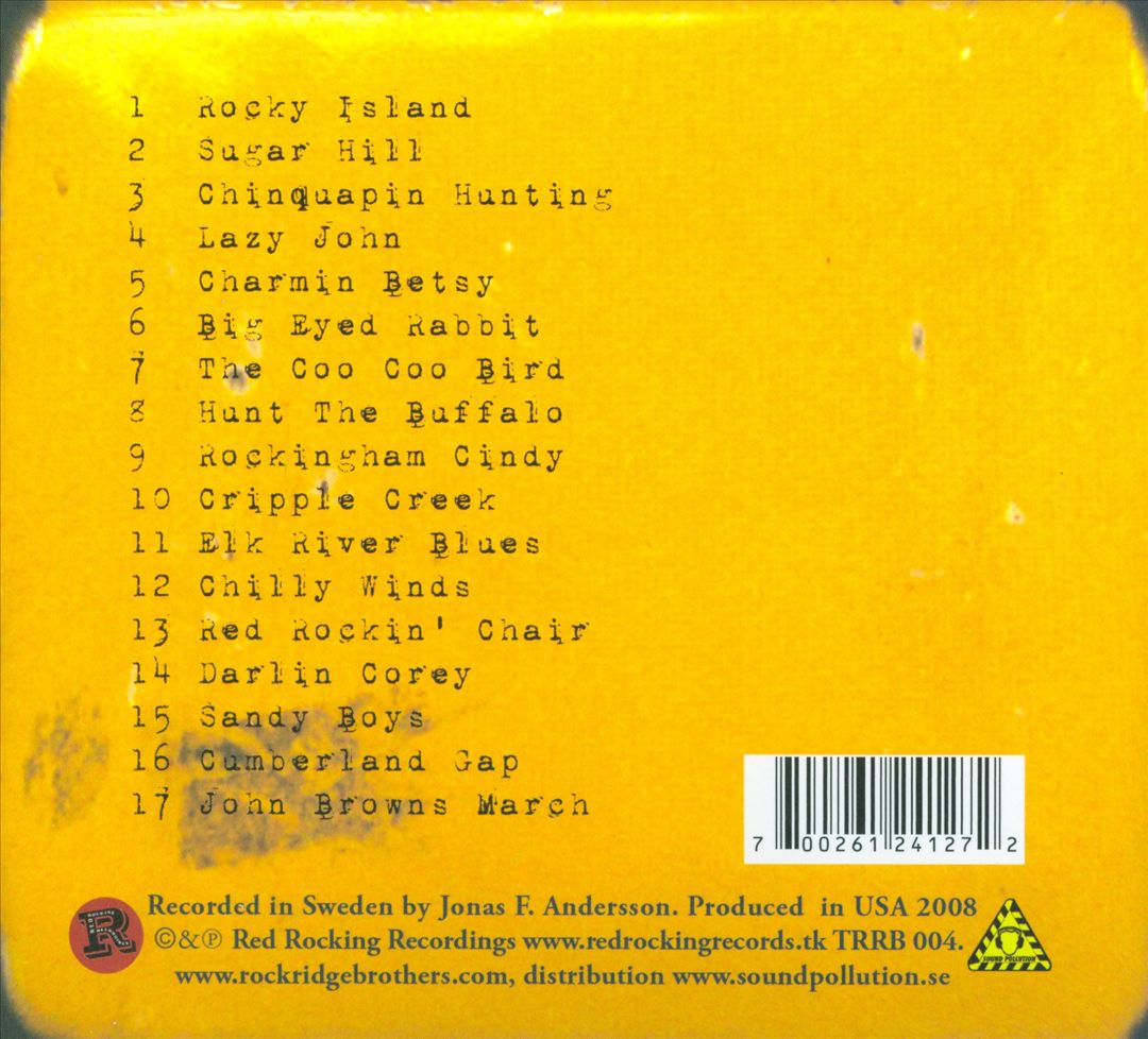 Rockridge Hollerin' cover art