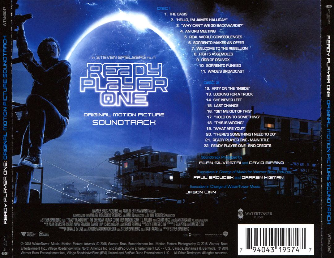 Ready Player One [Original Motion Picture Soundtrack] cover art