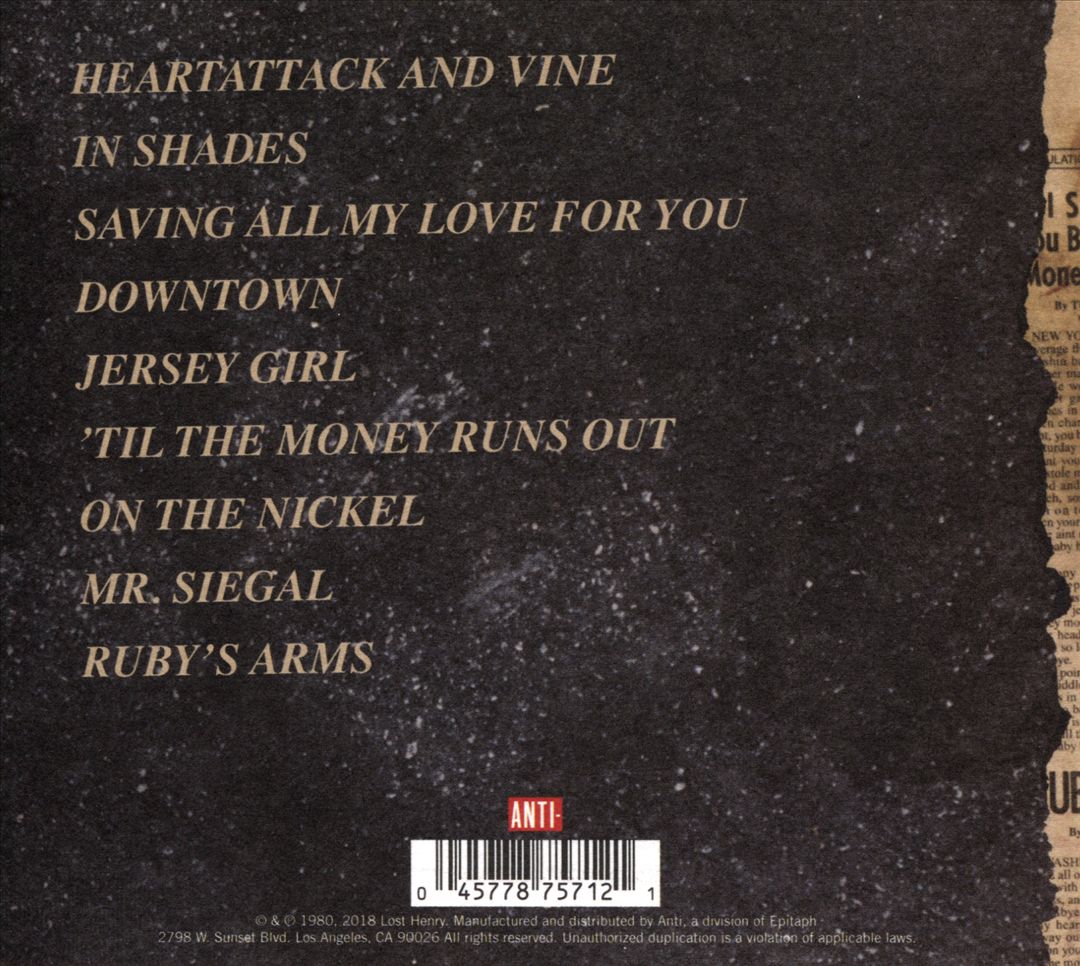 Heartattack and Vine cover art