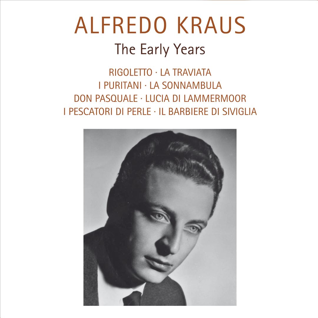 Alfredo Kraus: The Early Years cover art