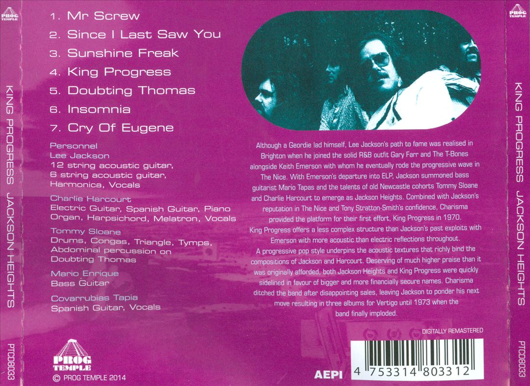 King Progress cover art