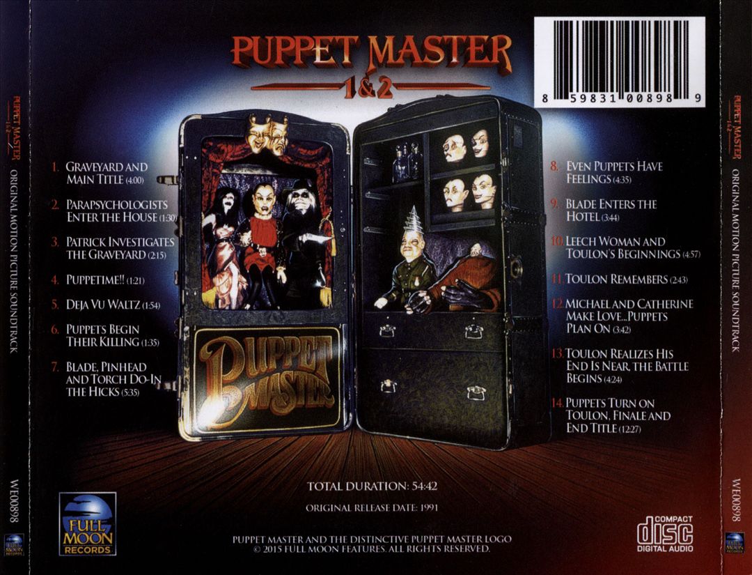 Puppet Master I & II [Soundtrack] cover art