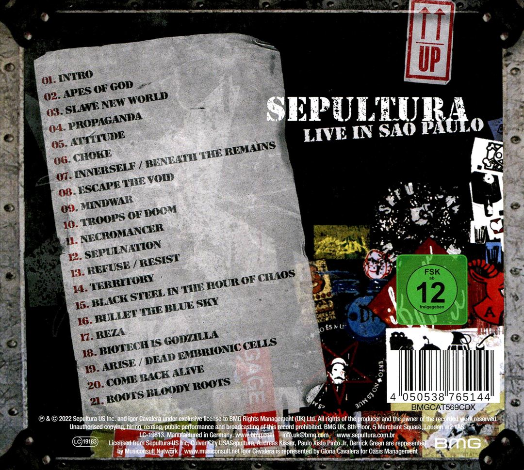 Live in São Paulo cover art