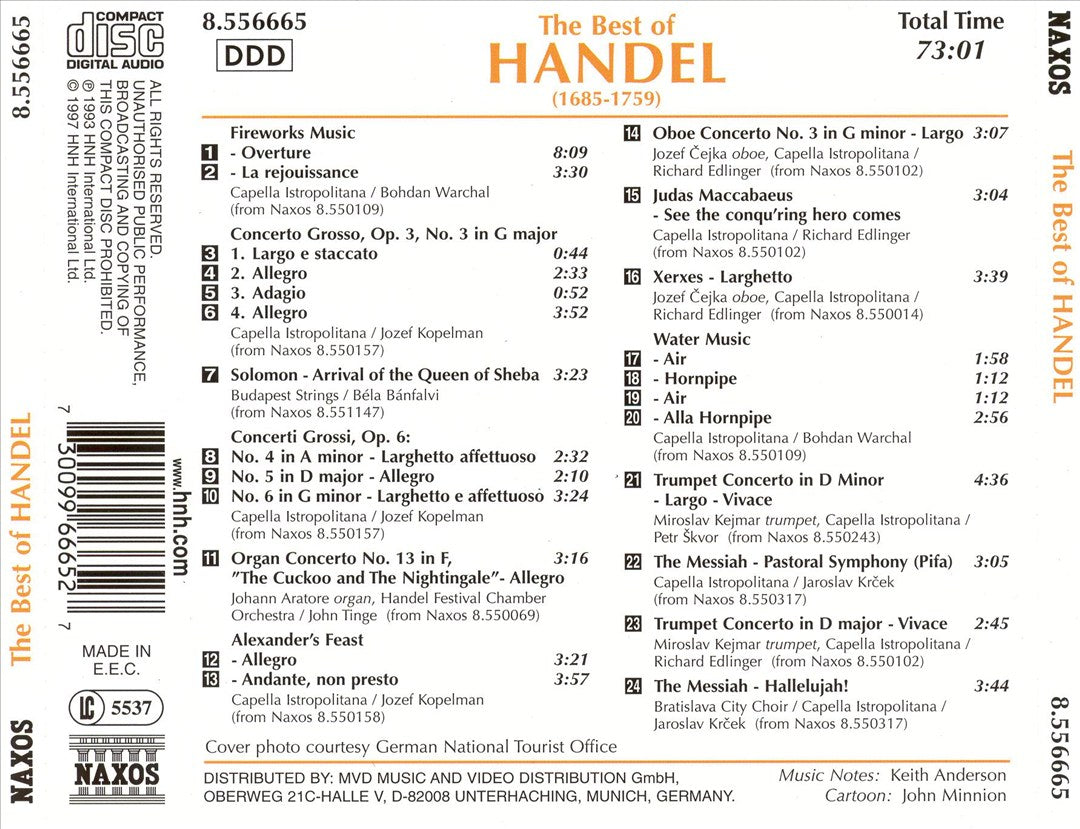 Best of Handel cover art