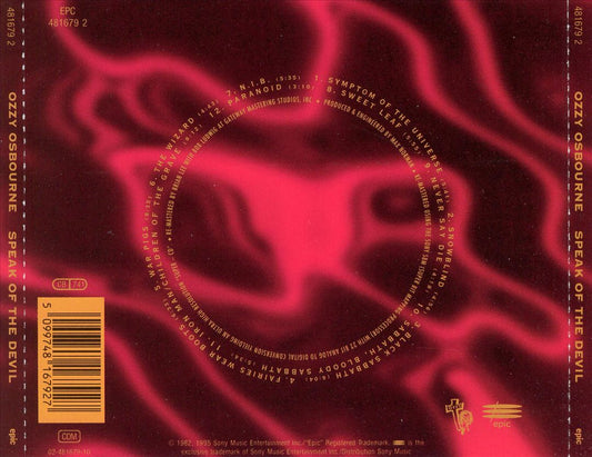 Speak of the Devil cover art