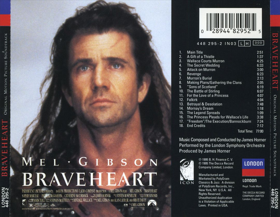 Braveheart [Original Score] cover art