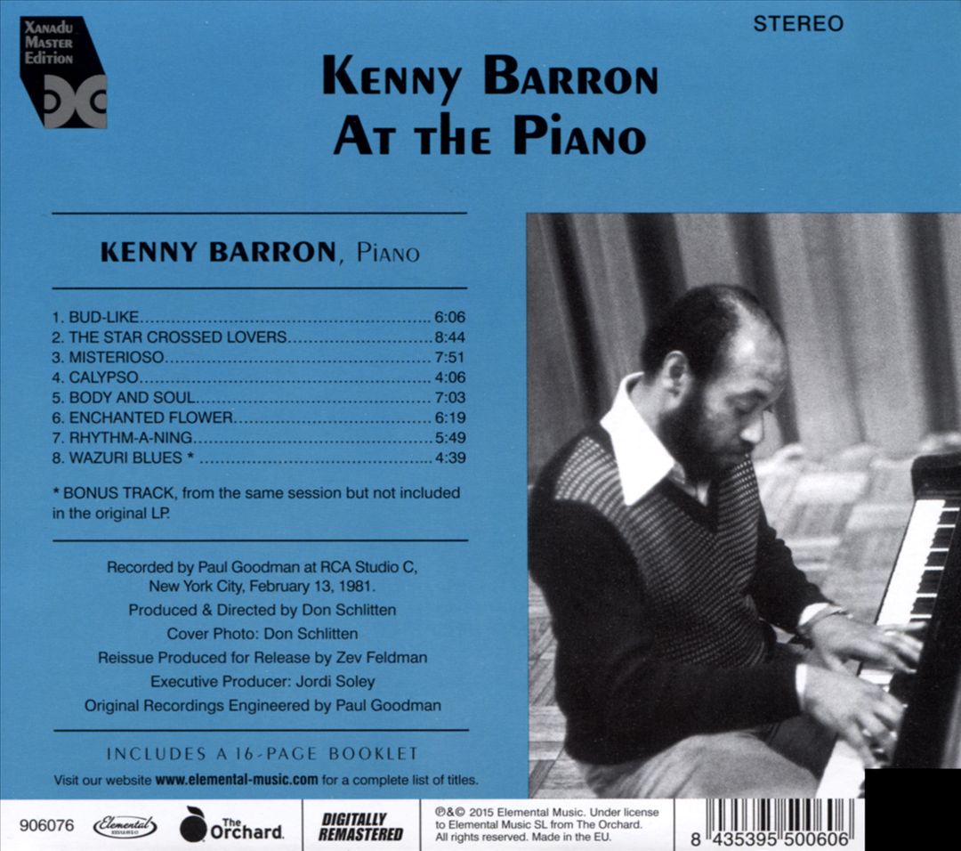 At the Piano cover art
