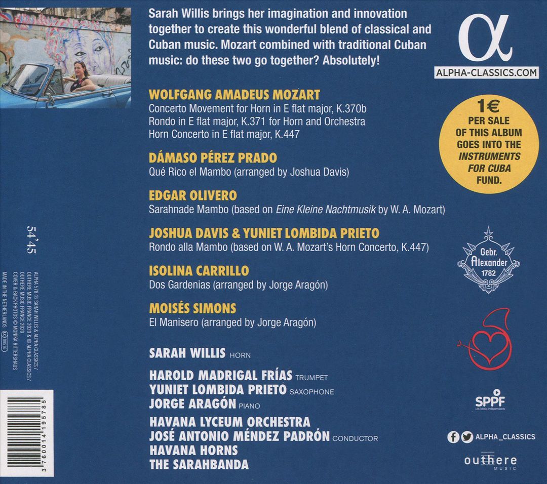Mozart y Mambo cover art