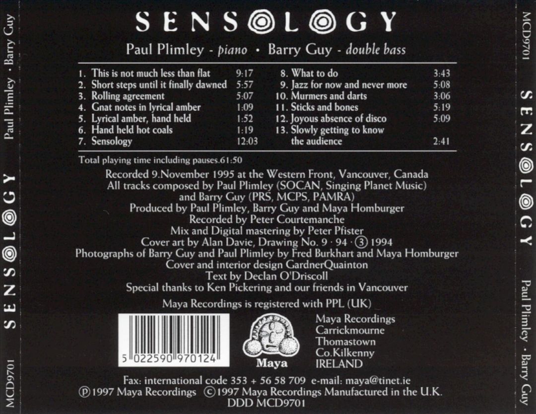 Sensology cover art