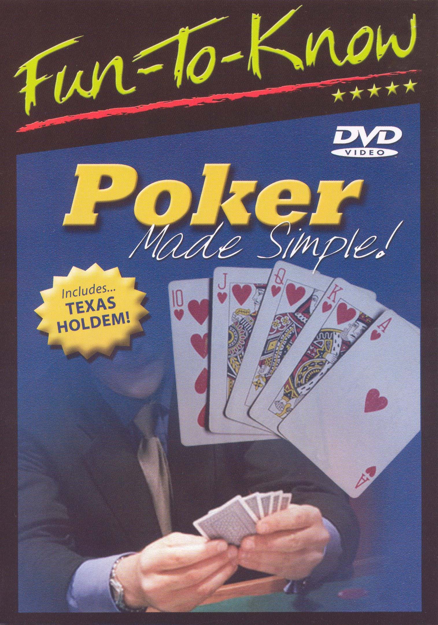 Fun To Know: Poker Made Simple! cover art
