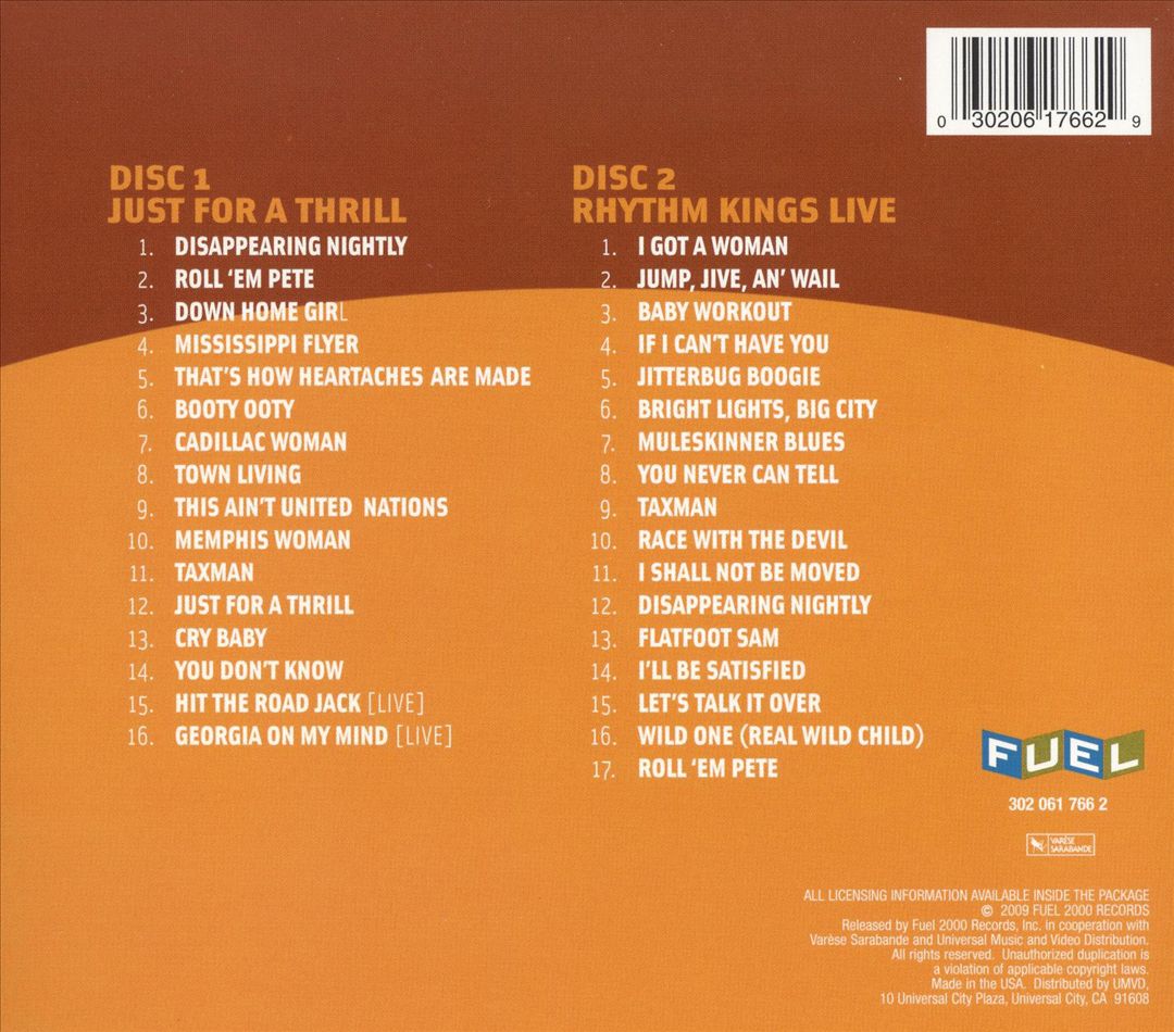 Greatest and Latest: Just a Thrill and Live cover art