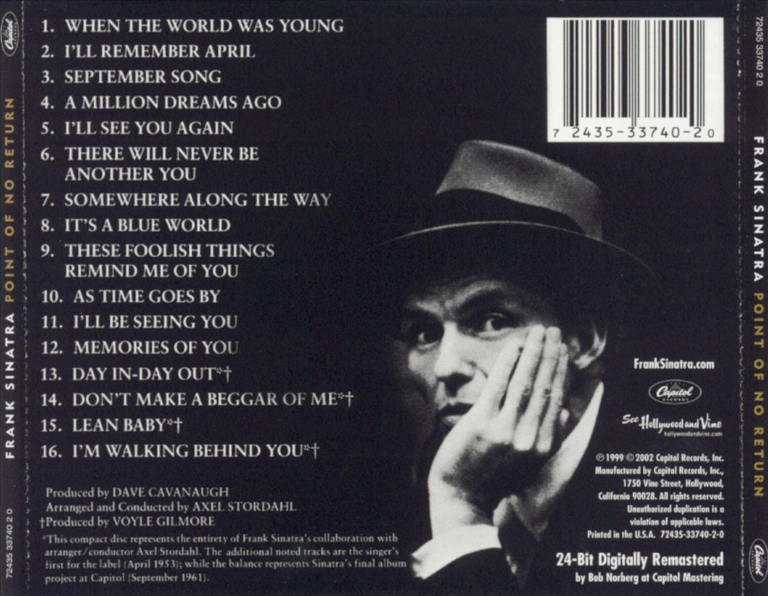 Point of No Return cover art