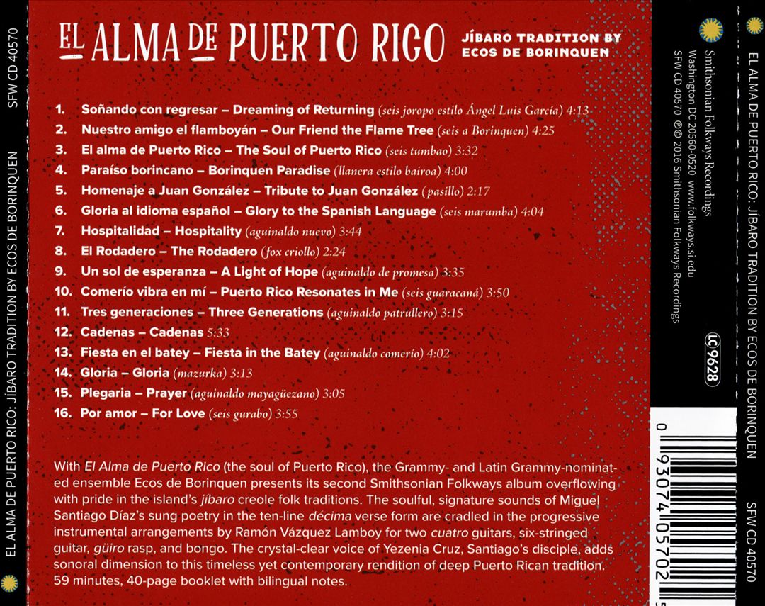 Alma de Puerto Rico: Jíbaro Tradition cover art