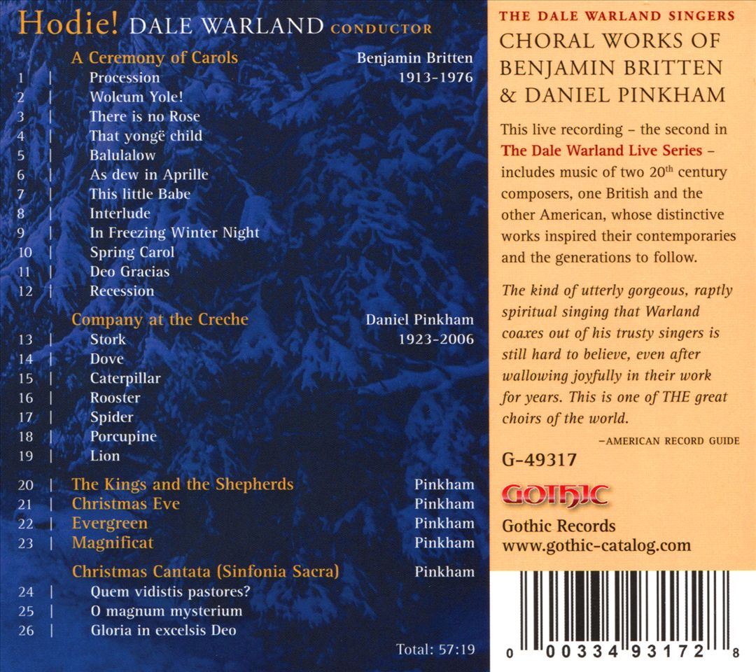 Hodie! cover art