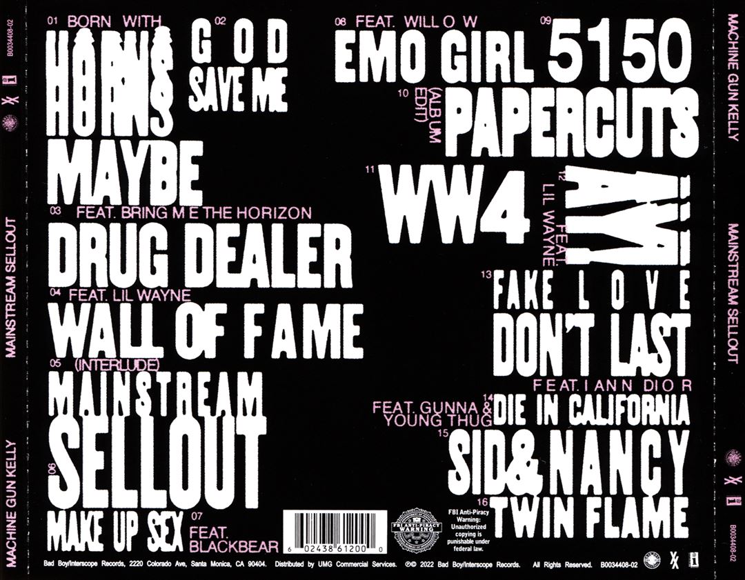 Mainstream Sellout cover art