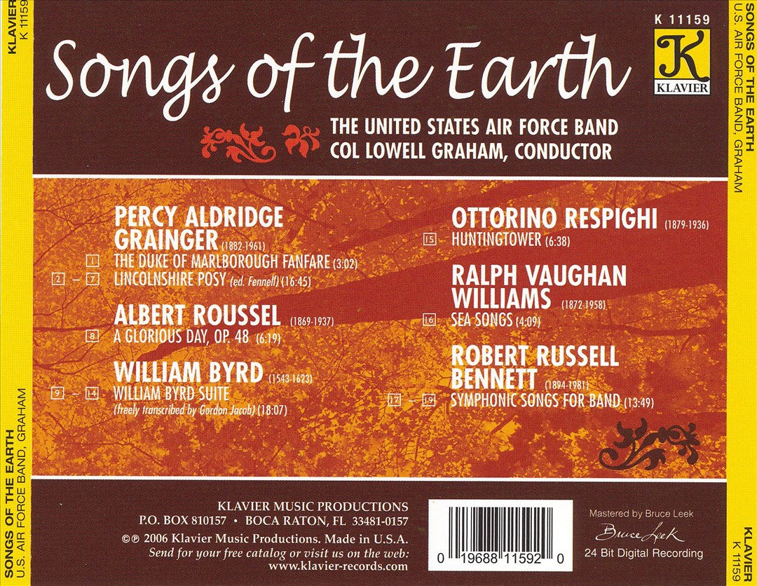 Songs of the Earth cover art