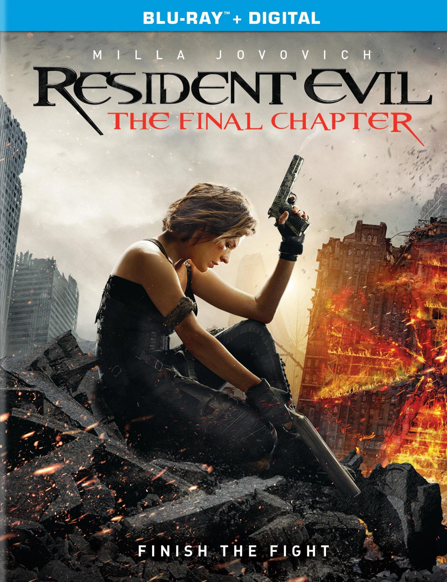 Resident Evil: The Final Chapter [Includes Digital Copy] [Blu-ray] cover art