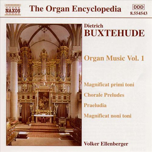 Buxtehude: Organ Music, Vol. 1 cover art