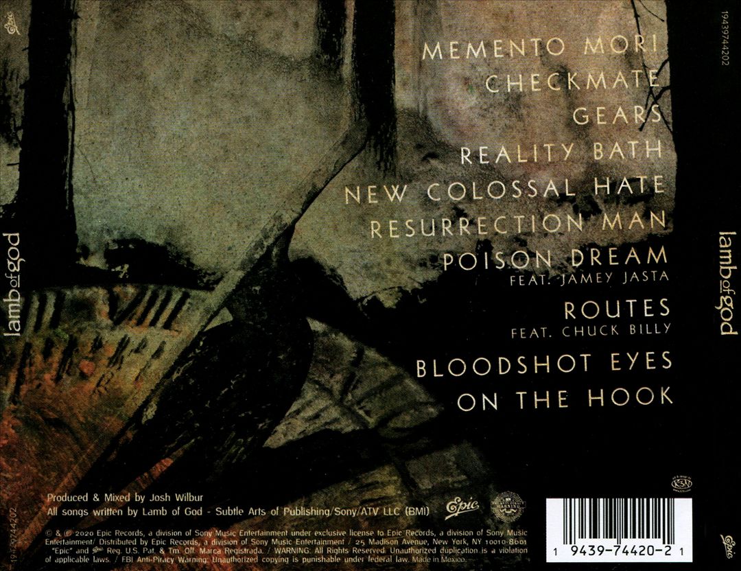 Lamb of God cover art