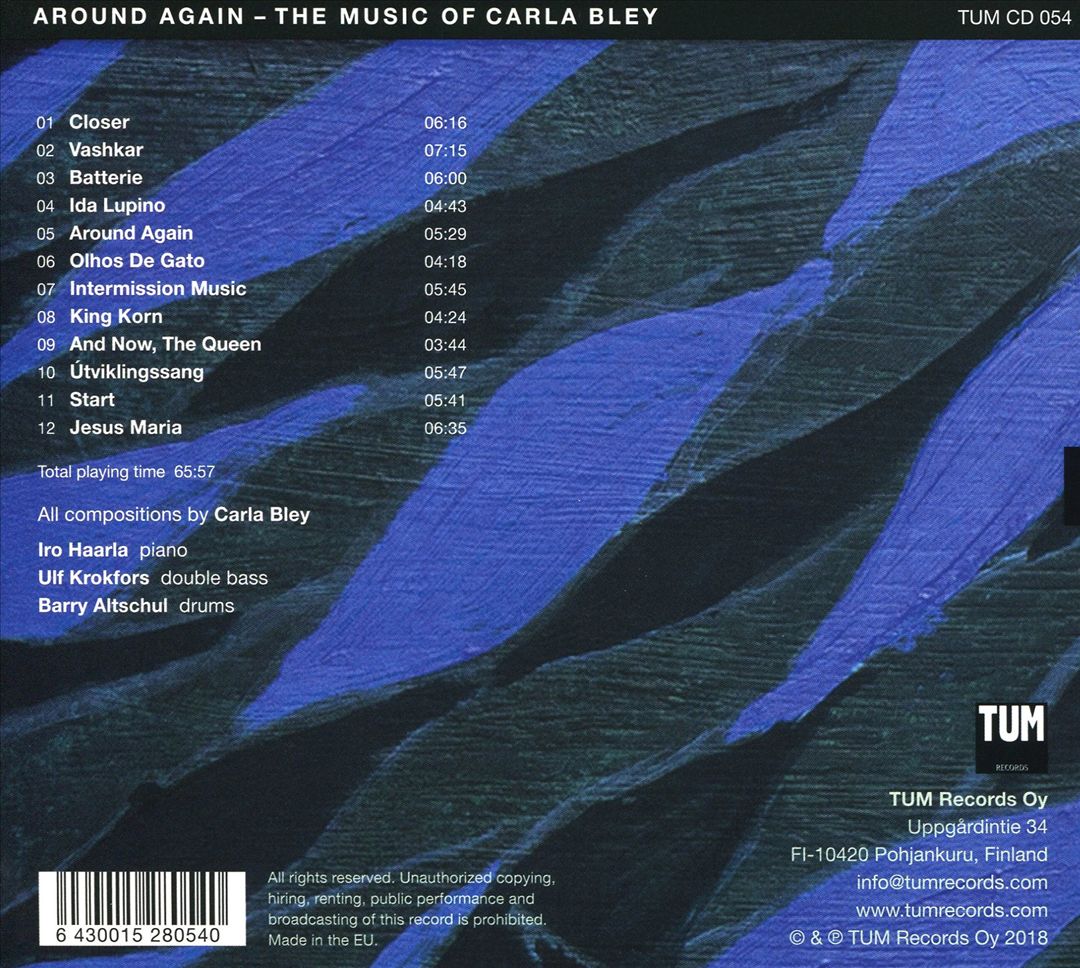 Around Again: The Music of Carla Bley cover art