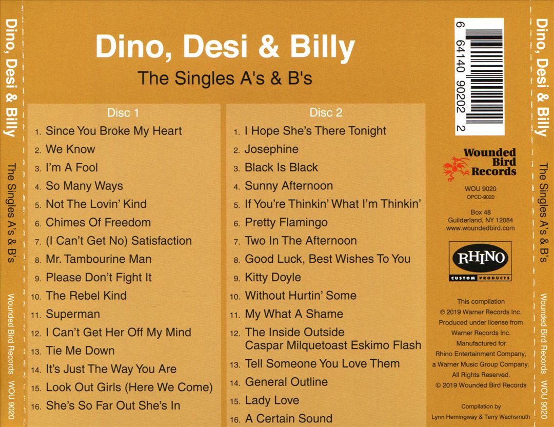 Singles A's & B's cover art