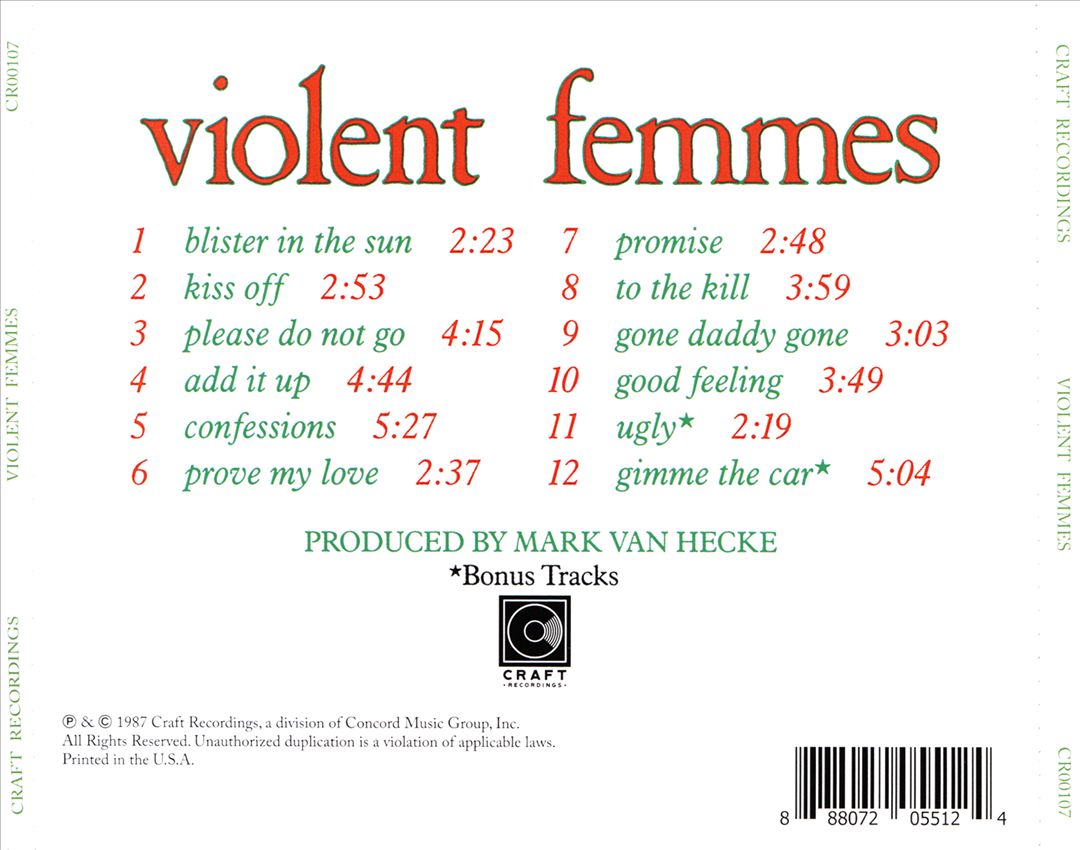 Violent Femmes cover art