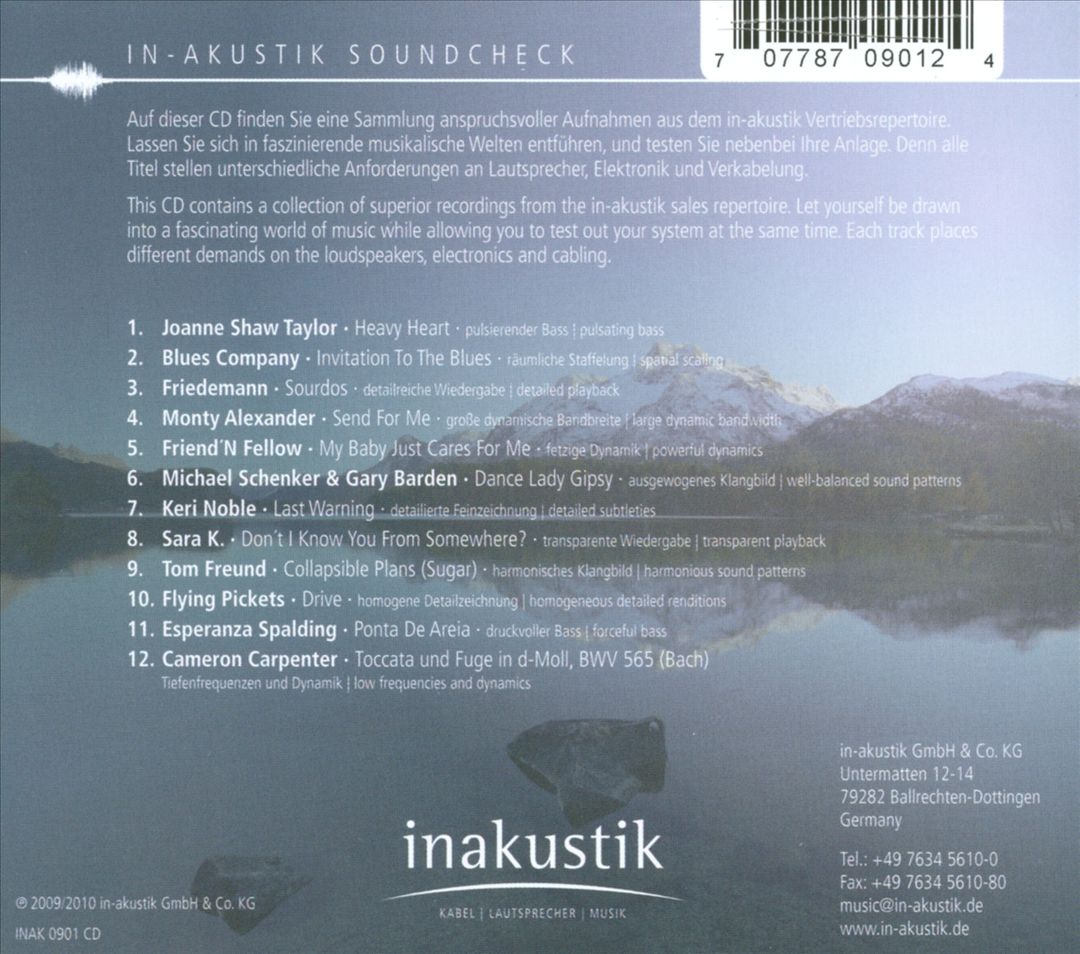 In-Akustik Soundcheck cover art