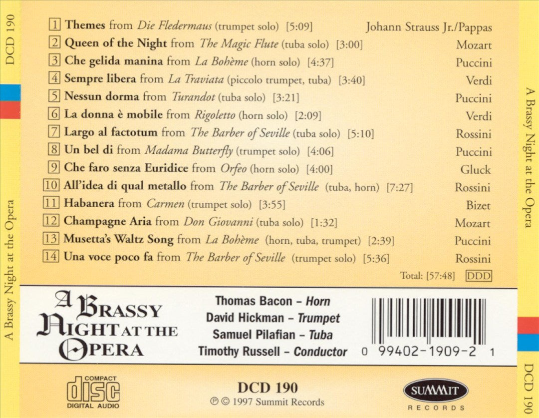 Brassy Night at the Opera cover art