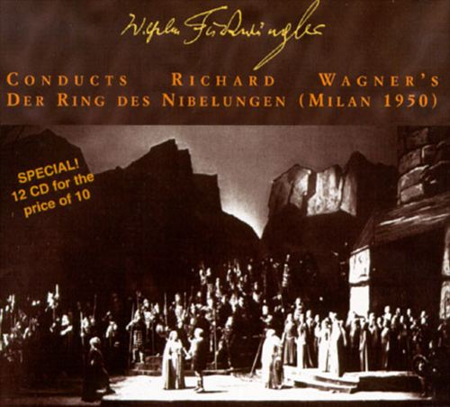 Wagner: Der Ring Des Nibelungen (Milan 1950) cover art