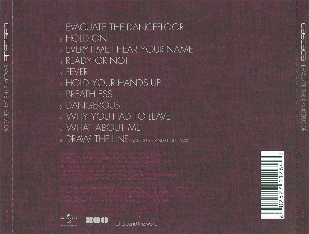 Evacuate the Dancefloor cover art