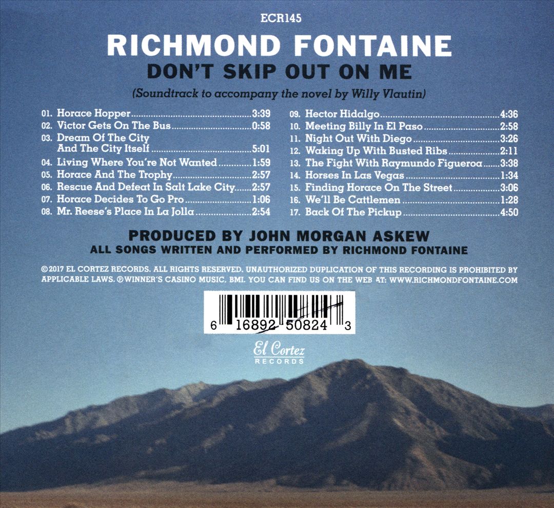 Don't Skip Out on Me cover art