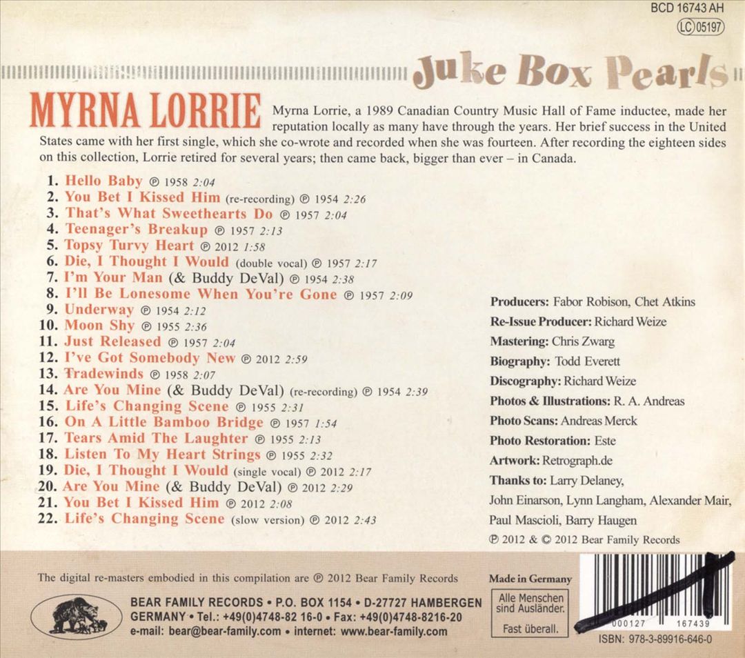Juke Box Pearls: Hello Baby cover art