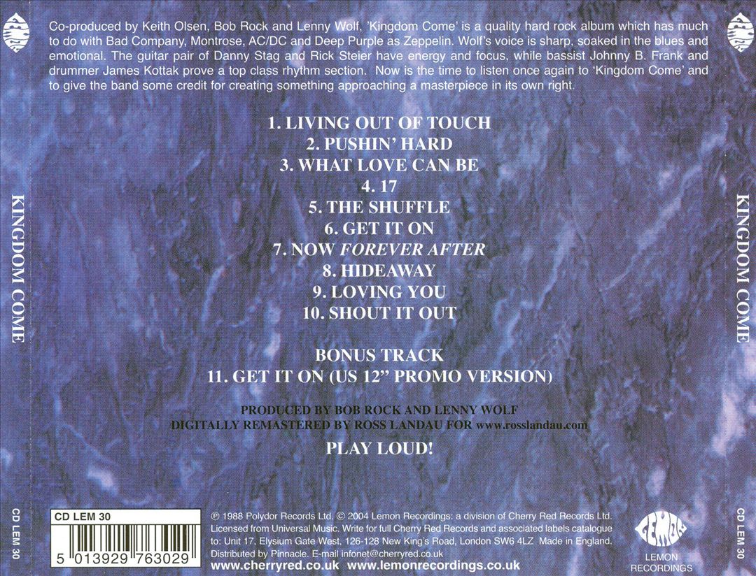 Kingdom Come [Bonus Track] cover art