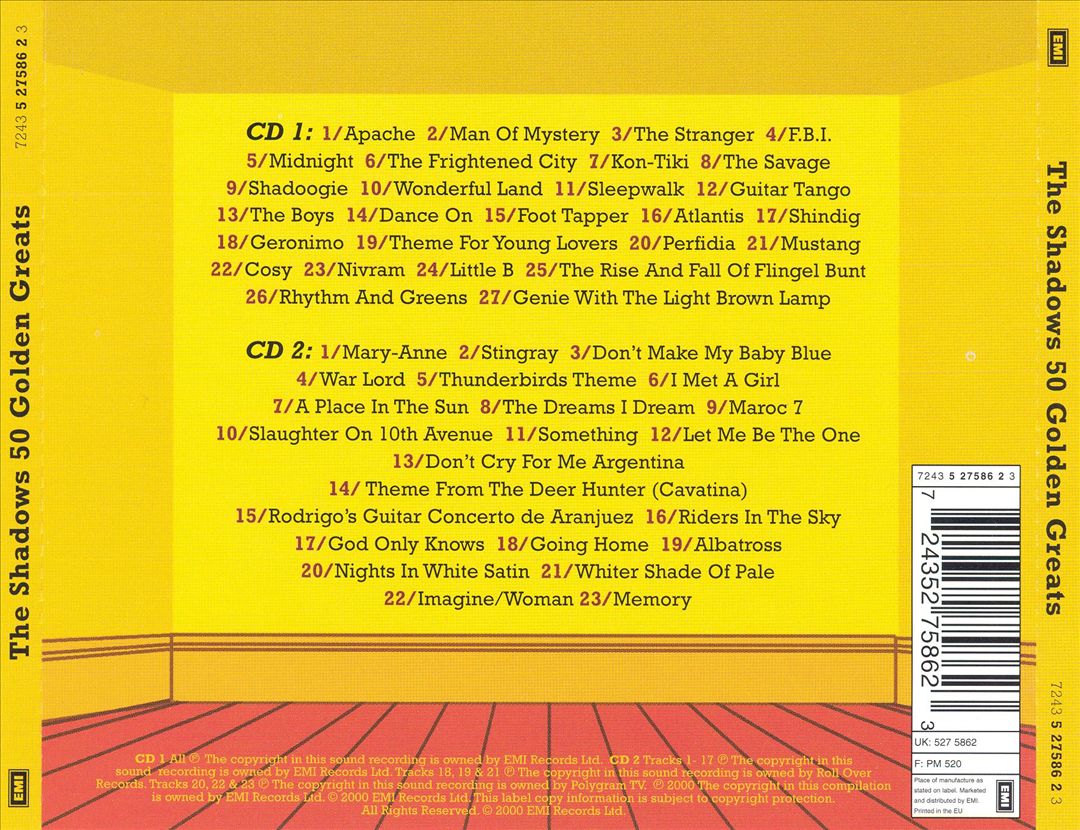 50 Golden Greats cover art