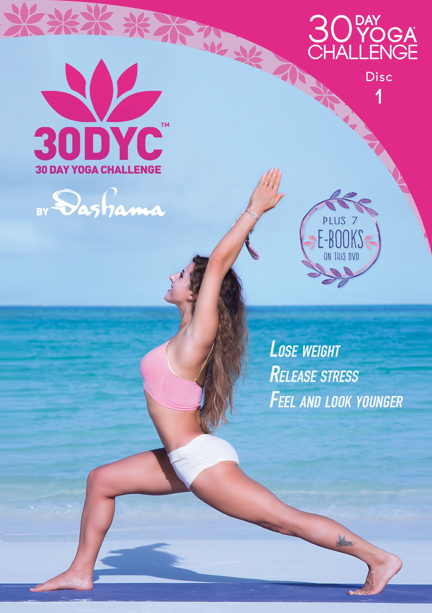 Dashama Konah Gordon: 30 Day Yoga Challenge - Disc 1 cover art