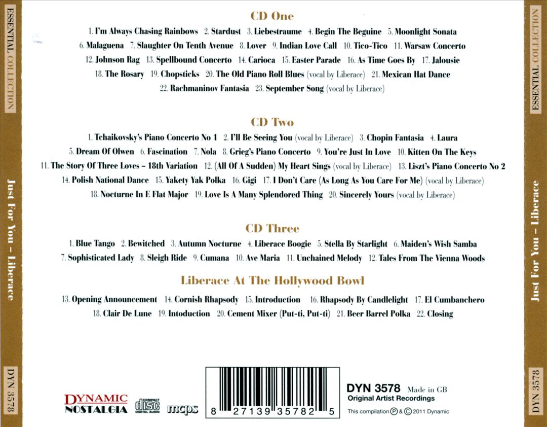 Just for You: Essential Collection cover art