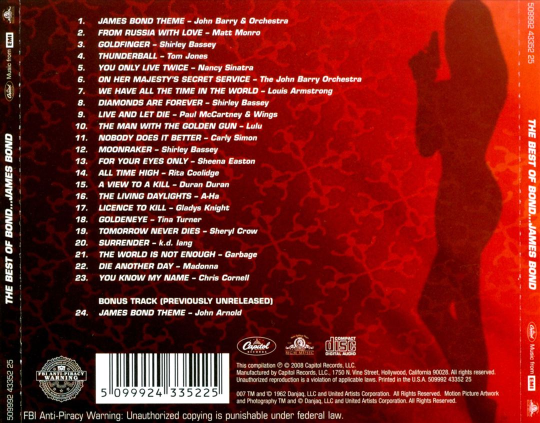 Best of Bond...James Bond: 40th Anniversary Edition [Bonus Track] cover art