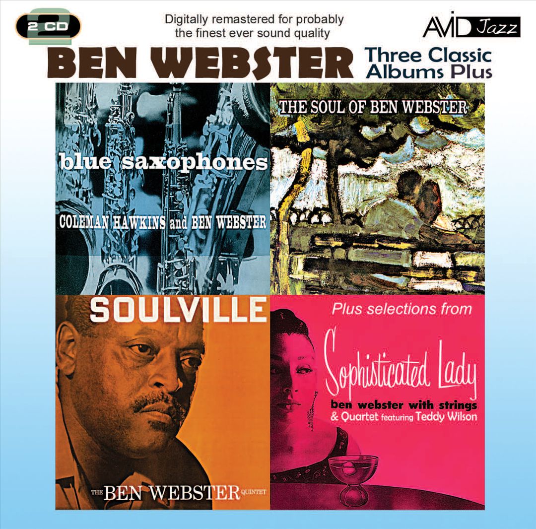 Blue Saxophones/Soulville/Soul of Ben cover art