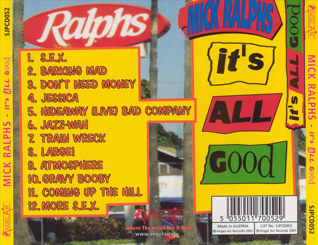 It's All Good cover art