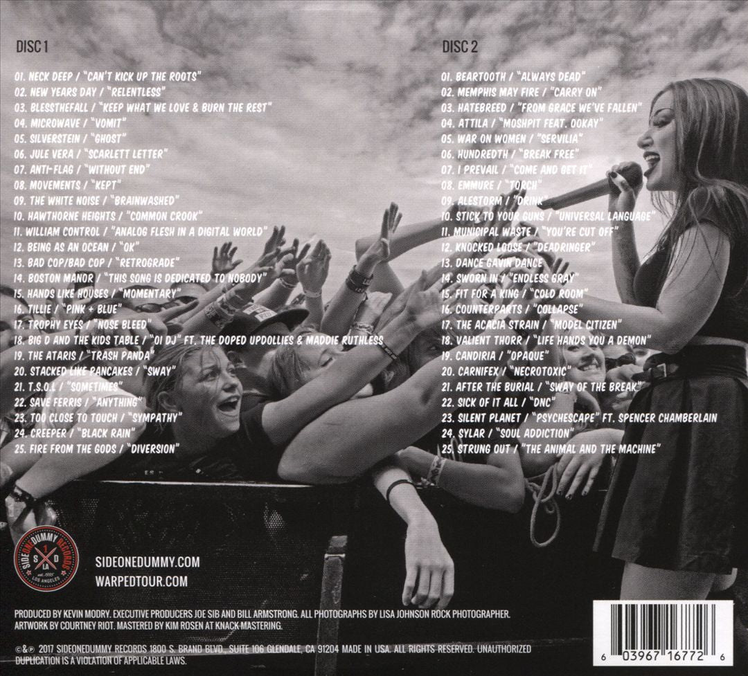 2017 Warped Tour Compilation cover art