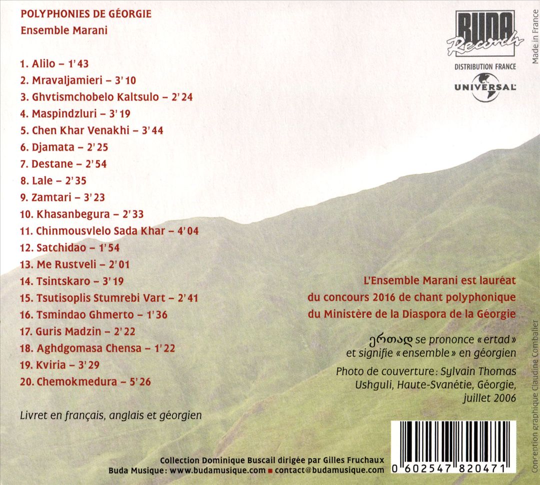 Polyphonies of Georgia cover art