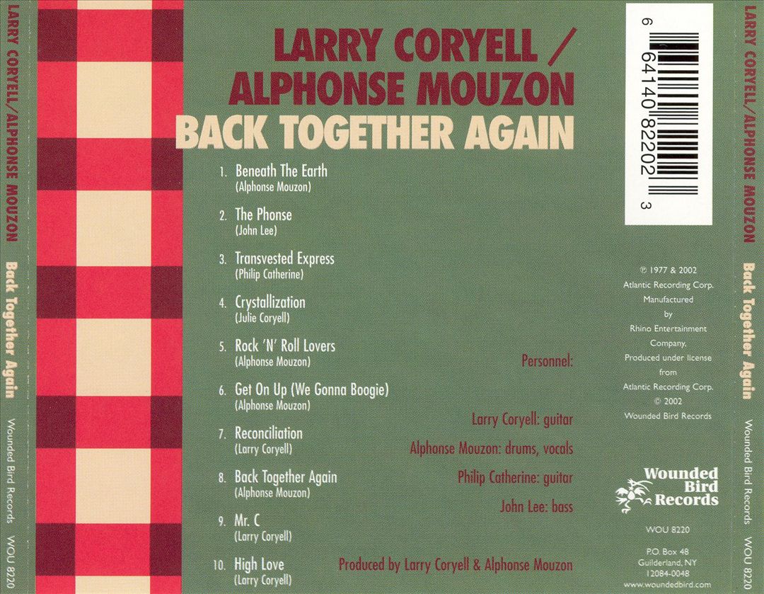 Back Together Again cover art