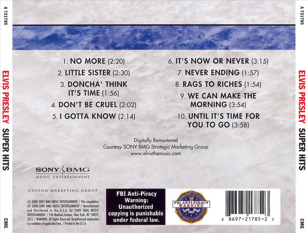 Super Hits cover art