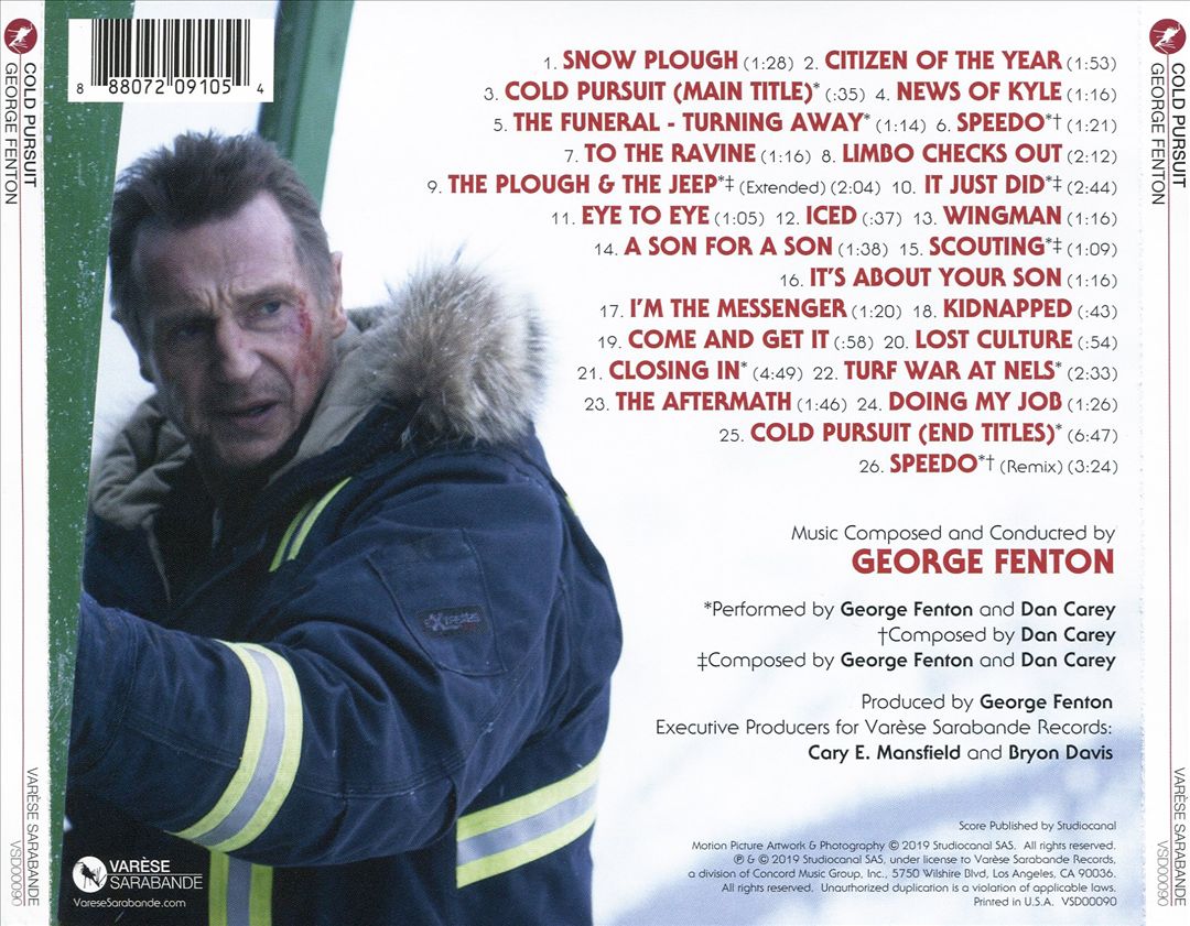 Cold Pursuit [Original Motion Picture Soundtrack] cover art