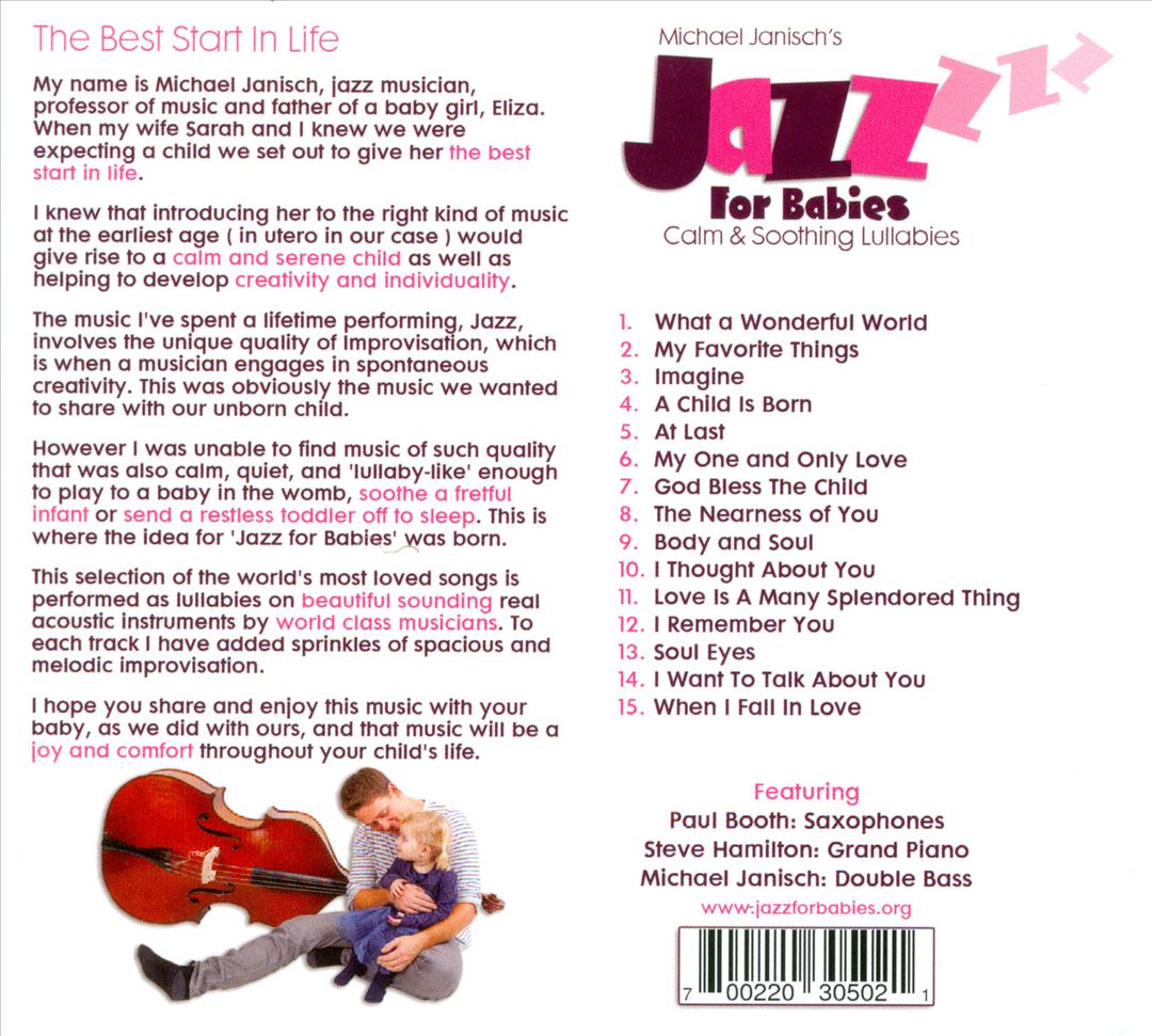 Jazz for Babies: The Saxophone Album cover art