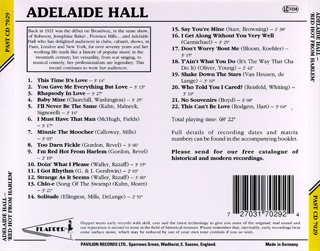 Red Hot from Harlem cover art