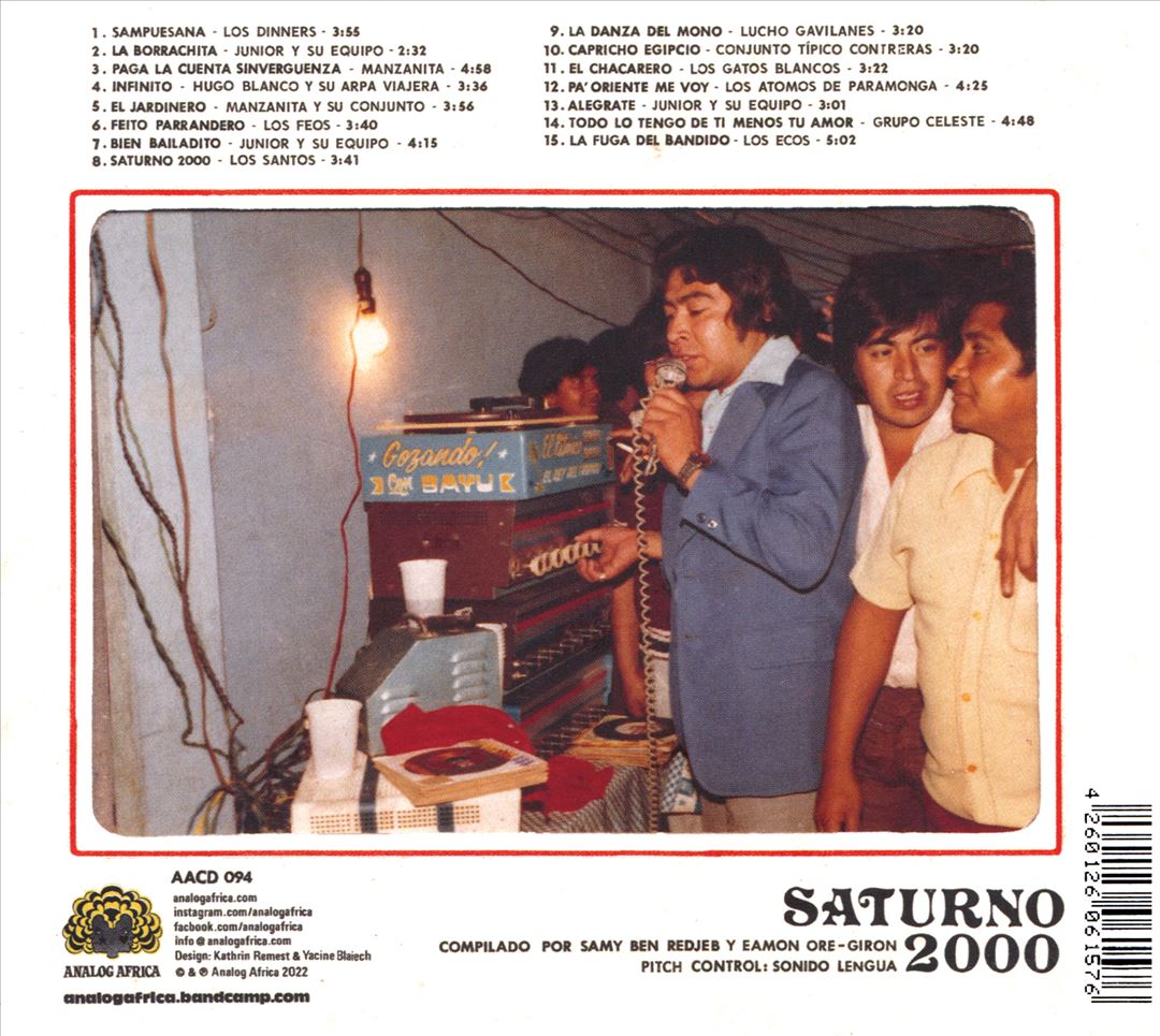 Saturno 2000: La Rebajada De Los Sonideros 1962-1983 cover art