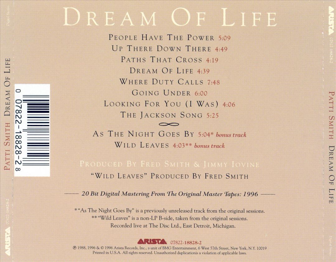 Dream of Life cover art